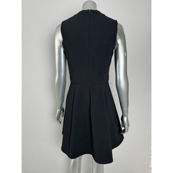 MADEWELL Fit And Flare A-line Dress Classic Modest in Black XS 2 MINT - Picture 2 of 9